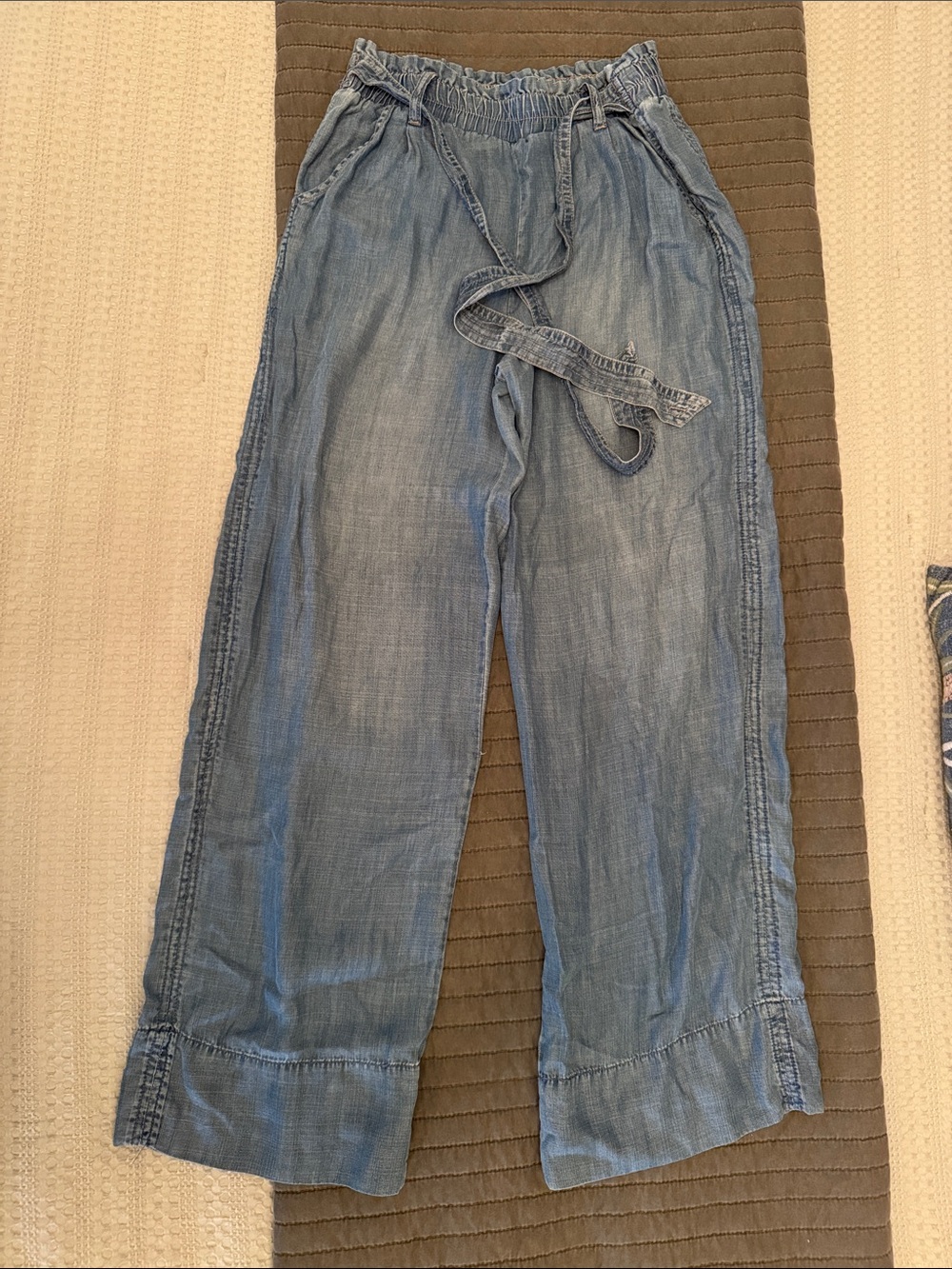 Knox Rose Light Blue Wide-Leg Jeans